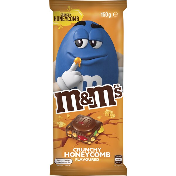 M&M's Honeycomb Chocolate Block 150g