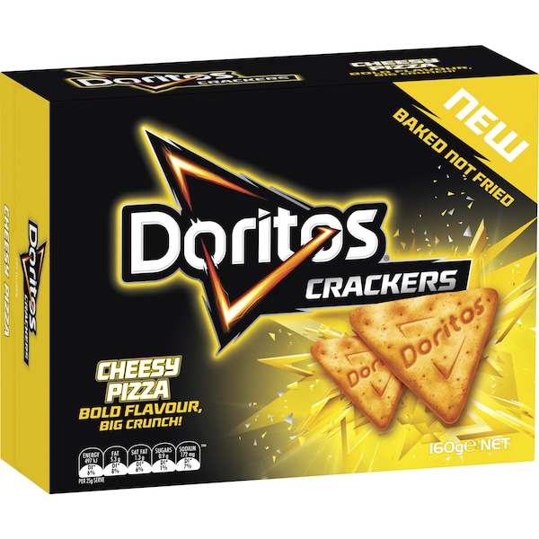 Doritos Crackers Cheesy Pizza 160g