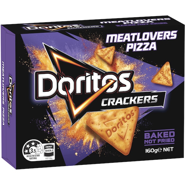 Doritos Crackers Meat Lovers Pizza 160g