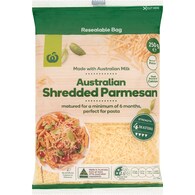 Woolworths Shredded Parmesan Cheese