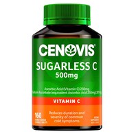 Cenovis Sugarless Vitamin C Chewable 500mg Tablets Immune Support