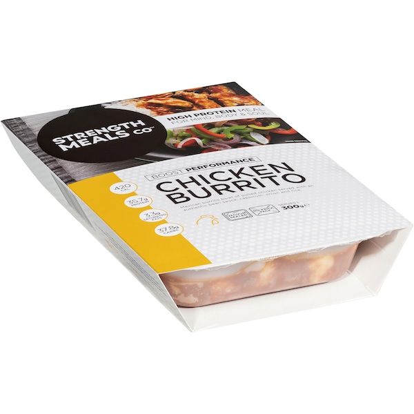 Strength Meals Co Power Chicken Burrito 300g