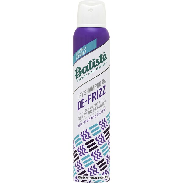 Batiste Dry Shampoo & De-Frizz 200mL
