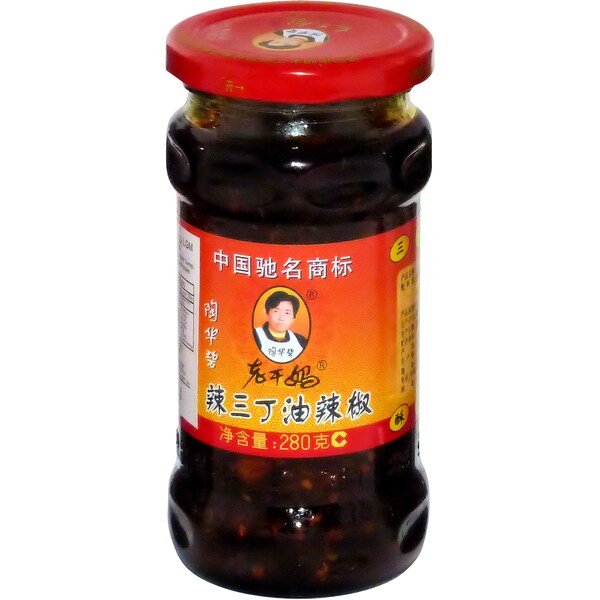 Lao Gan Ma Hot Chilli Sauce Three Ting 280g
