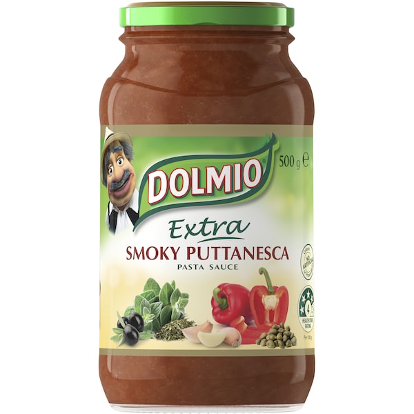 Dolmio Extra Smoky Puttanesca Pasta Sauce 500g