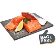 Bag & Bake Fresh Salmon Skin On Teriyaki Ginger