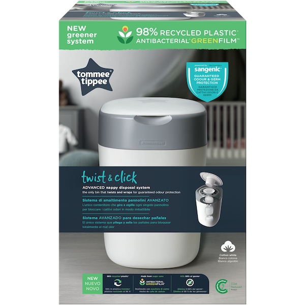 Tommee Tippee Twist & Click Nappy Disposal System each