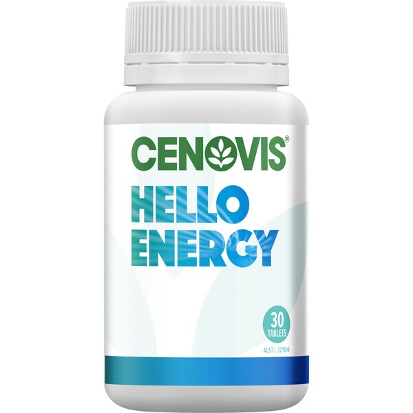 Cenovis Hello Energy Tablets 30 pack