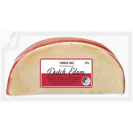 10 Slices Of Morrisons Edam Cheese Stock Photo