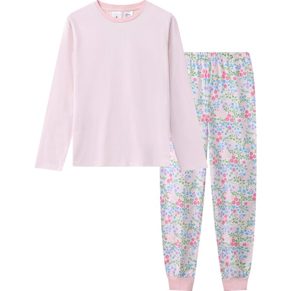 Kids Jersey Pyjama Set Size 8-14 Floral each