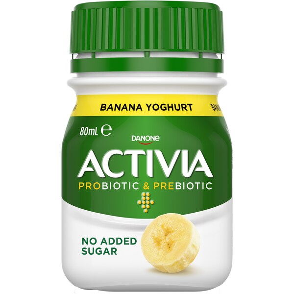 Danone Activia Shot Banana Yoghurt 80ml