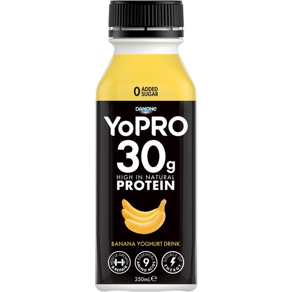 Danone Yopro Banana Drink Yoghurt 350ml