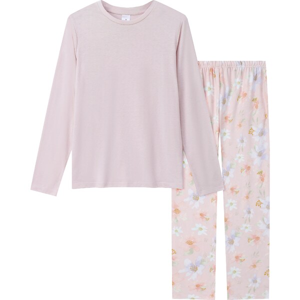 Ladies Jersey Pyjama Set Assorted Small each
