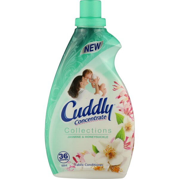 Cuddly Jasmine & Honeysuckle Fabric Softener 900ml