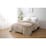 Faux Mink Blanket Single Bed Beige each