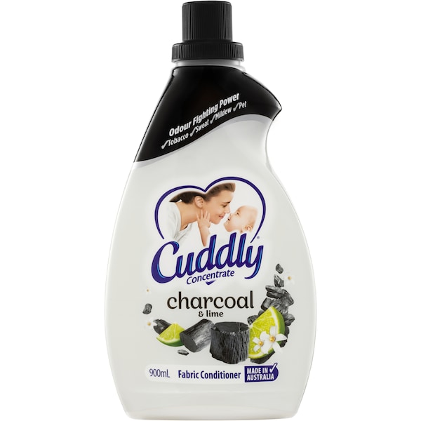 Cuddly Concentrate Fabric Conditioner Charcoal & Lime 900ml