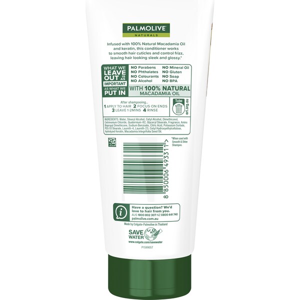 Palmolive Naturals Conditioner Smooth & Shine 350ml