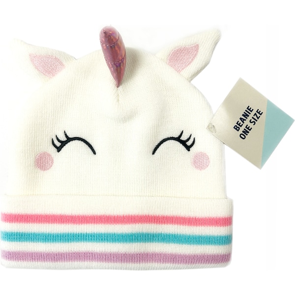 Kids Unicorn Beanie each