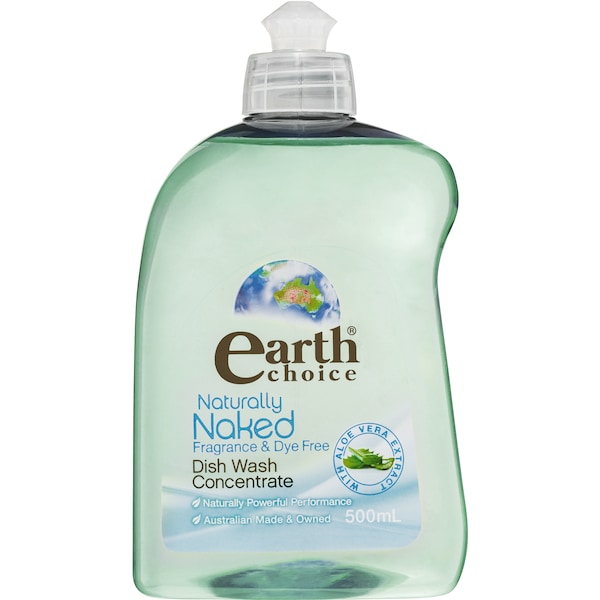 Earth Choice Naturally Naked Dishwashing Concentrate 500ml