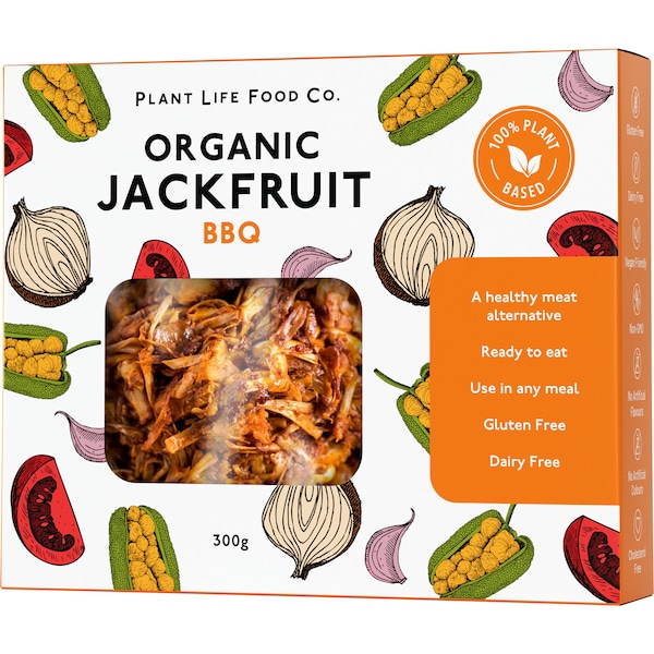 Plant Life Food Co. Organic Jackfruit Bbq 300g