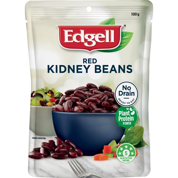 Edgell Red Kidney Bean Pouch 100g