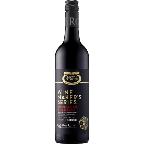Brown Brothers Wine Makers Series Tempranillo Graciano 750ml