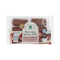 Woolworths Mini Choc Sponge Rolls