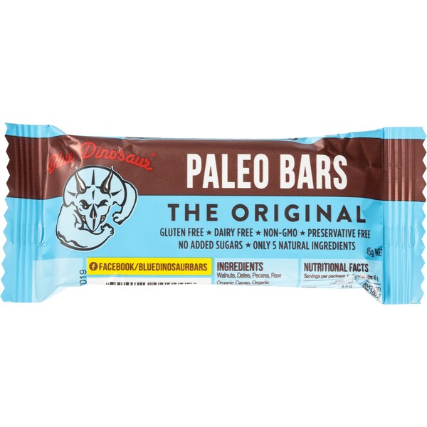 Blue Dinosaur The Original Paleo Bars 45g
