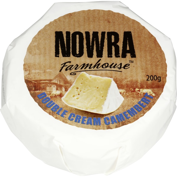 Nowra Farmhouse Double Cream Camembert 200g