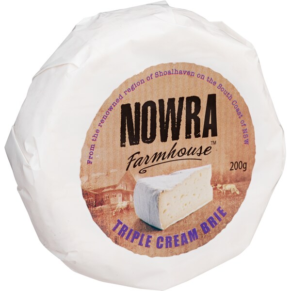 Nowra Farmhouse TrIplE Cream Brie 200g