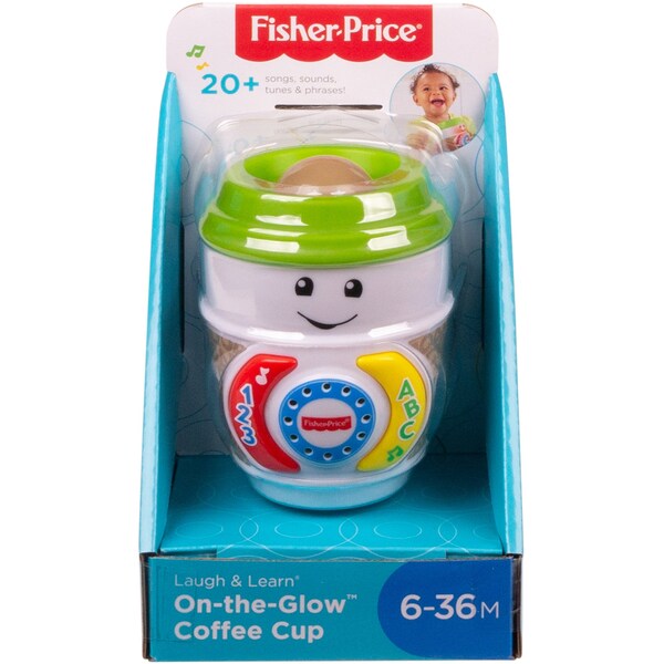 Fisher Price Laugh & Learn On The Glow Coffee Cup Each