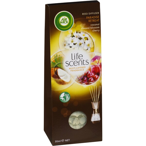 Air Wick Life Scents Paradise Retreat Reed Diffuser 30ml