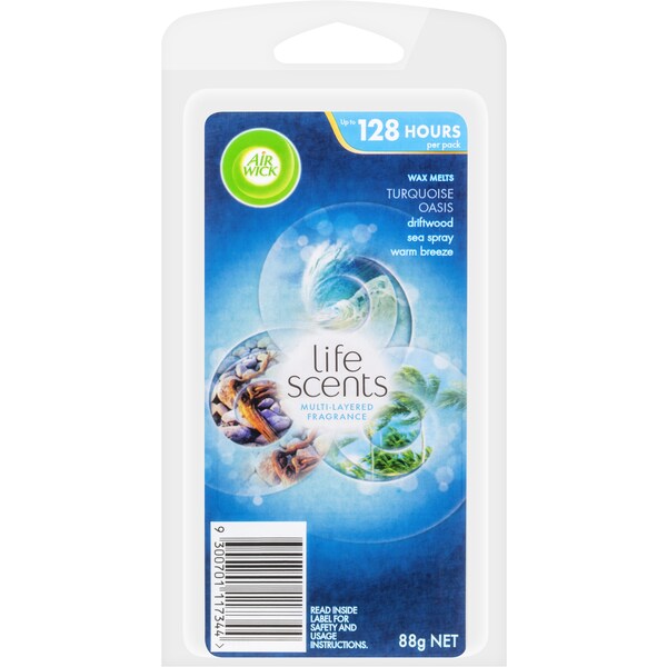 Air Wick Life Scents Turquoise Oasis Wax Melts Refill 88G