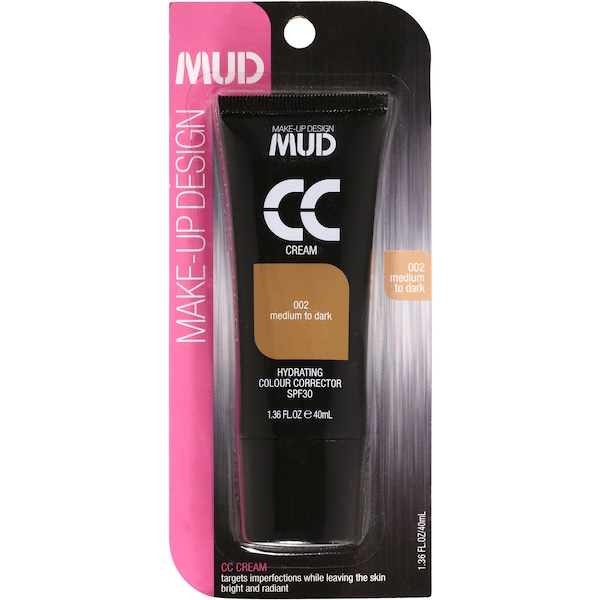 MUD Cc Cream 002 Medium To Dark 40mL