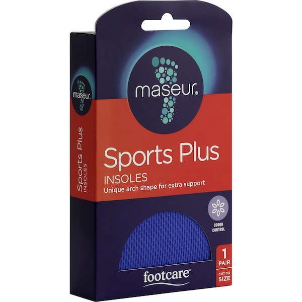 Footcare By Maseur Sport Plus Foam Insole 1pair