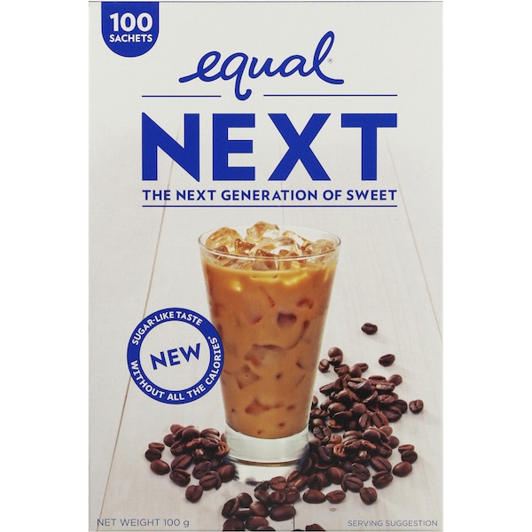 Equal Next Sweetener Sachets 100 Pack