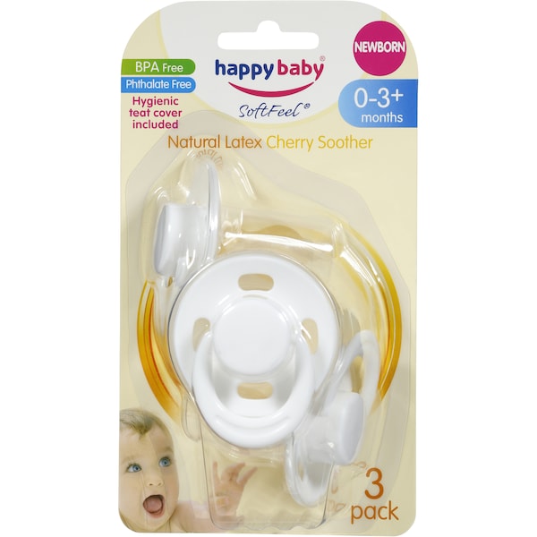Happy Baby Soother Small 3 Pack