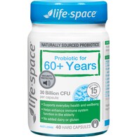 Life-Space Probiotic For 60+ Years