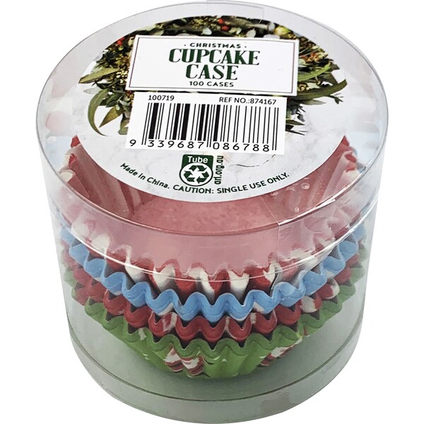 Christmas Cupcake Cases  Each