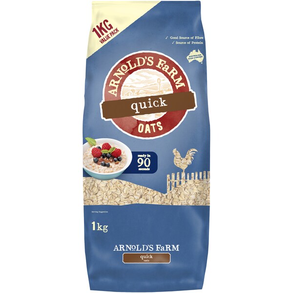 Arnold's Farm Quick Oats 1kg