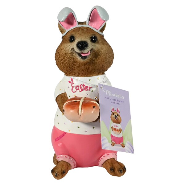 Mirabella Easter Quokka Hot Cross Bunny each