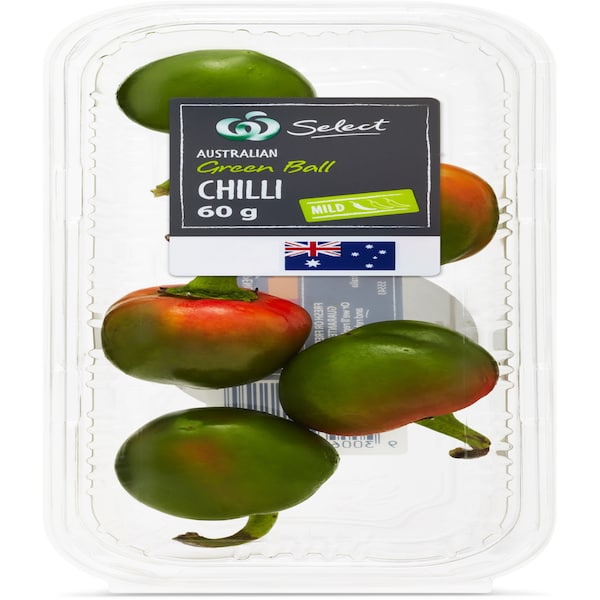 Woolworths Chilli Green Ball 60g