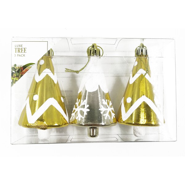 Christmas Luxe Tree  3 Pack