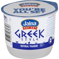 Jalna Pot Set Greek Style Natural Yoghurt