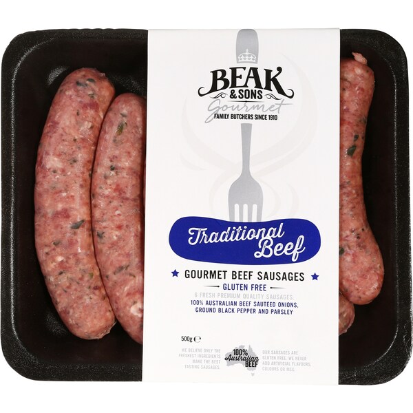 Beak & Sons Smoky Chorizo Sausages  400g