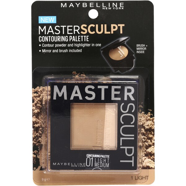 Maybelline Master Sculpt Contouring Palette Light Each