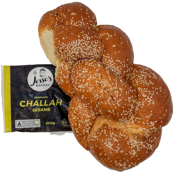 Jesse's Bakery Challah Sesame Handmade 600g