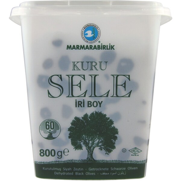 Marmarabirlik Dry Dry Black Olives White 800g