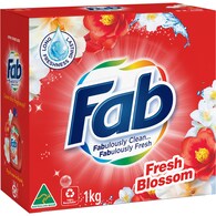 Fab Laundry Washing Powder Fresh Blossoms