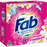 Fab Fresh Frangipani Laundry Washing Powder